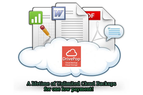 online cloud backup solution - DrivePop